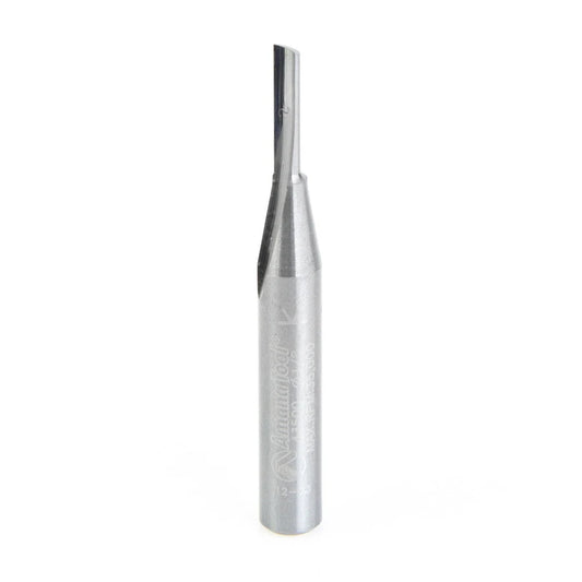 Amana Tool - 43500 - 1 FLUTE PLUNGE 1/8" DIA. S.C.