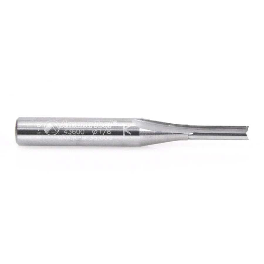 Amana Tool - 43600 - 2 FLUTE PLUNGE 1/8" DIA. S.C.