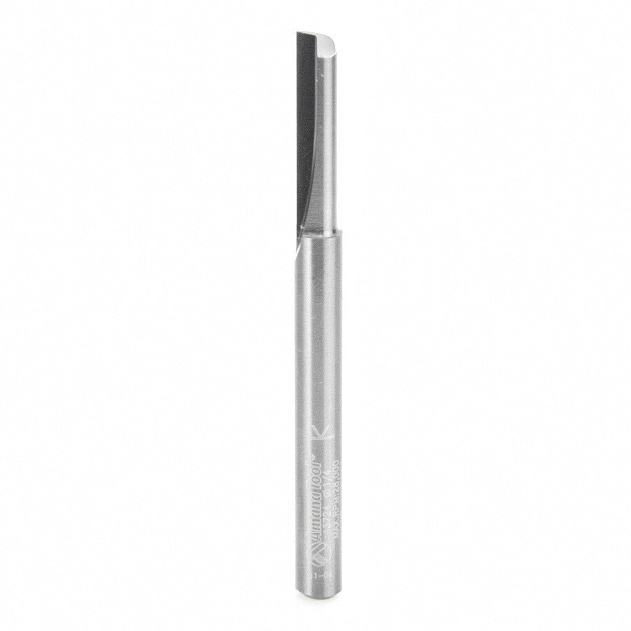 Amana Tool - 43724 - 1 FLUTE PLUNGE 1/4" DIA. S.C.