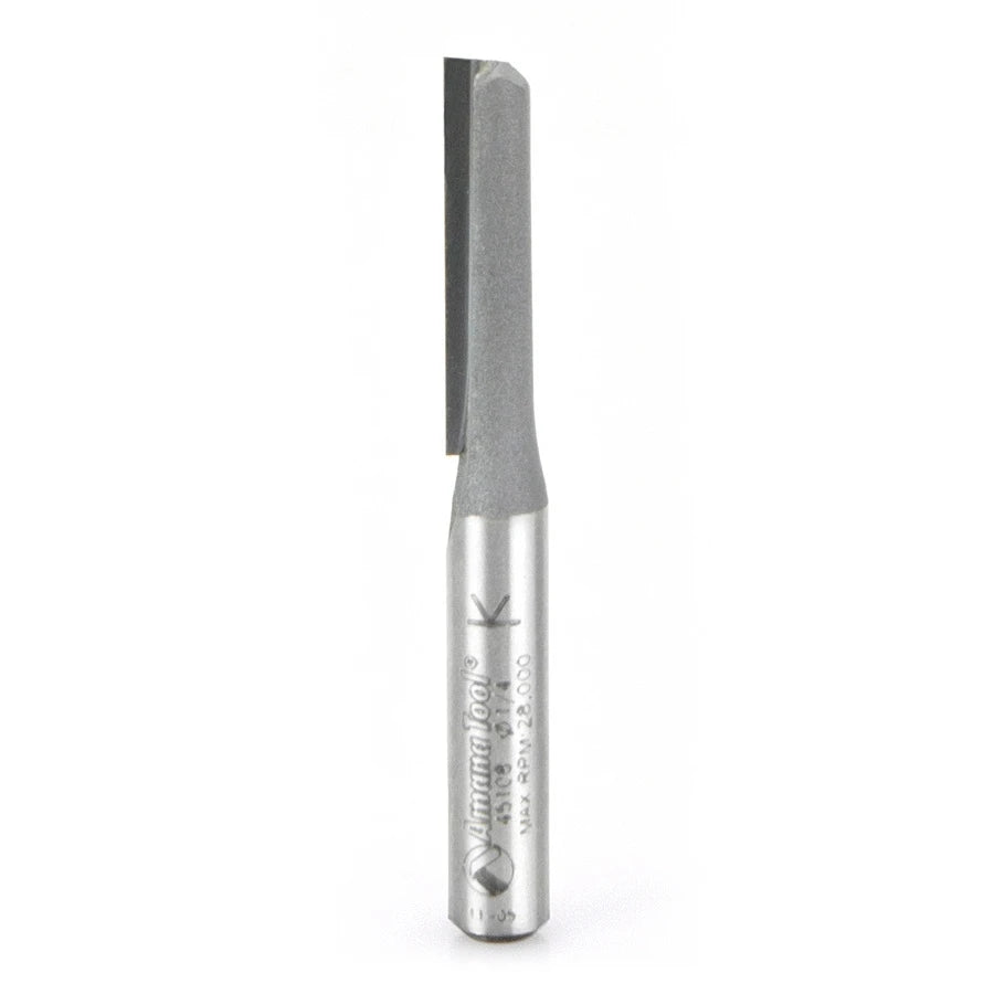 Amana Tool - 45108 - SINGLE FLUTE 1/4 DIA. 1/4 SHK