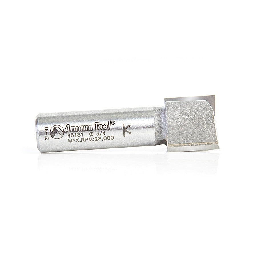 Amana Tool - 45181 - 2FL 3/4"DIAx 5/8"CL x1/2"SHANK