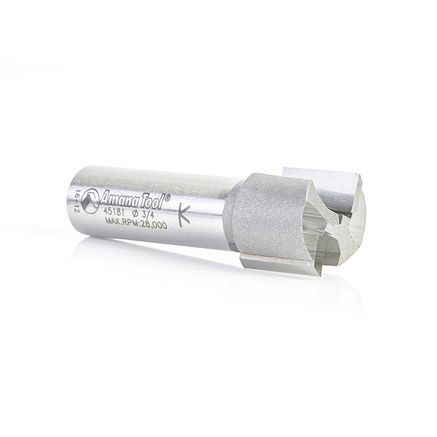 Amana Tool - 45181 - 2FL 3/4"DIAx 5/8"CL x1/2"SHANK