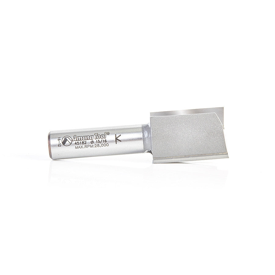 Amana Tool - 45182 - 2 FL 15/16" DIA x 1/2" SHANK
