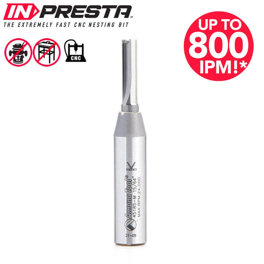 Amana Tool - 45185-M - 3 FLUTE 6mm DIAMETER 12mmSHANK