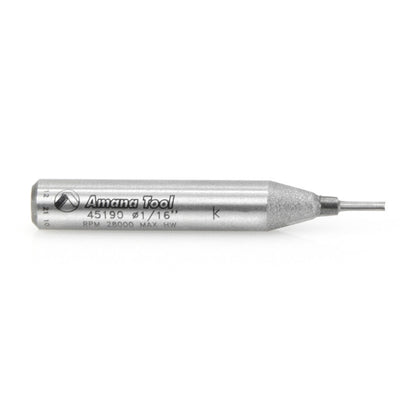 Amana Tool - 45190 - 2 FLUTE 1/16 DIA. 1/4 SHANK