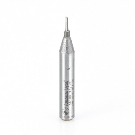 Amana Tool - 45190 - 2 FLUTE 1/16 DIA. 1/4 SHANK