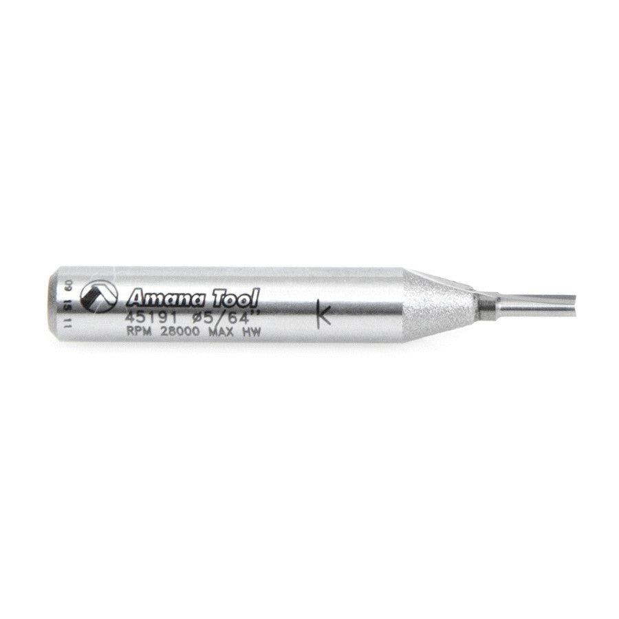 Amana Tool - 45191 - 2 FLUTE 5/64 DIA. 1/4 SHANK