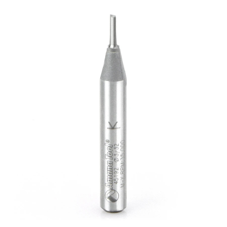 Amana Tool - 45192 - 2 FLUTE 3/32 DIA. 1/4 SHANK