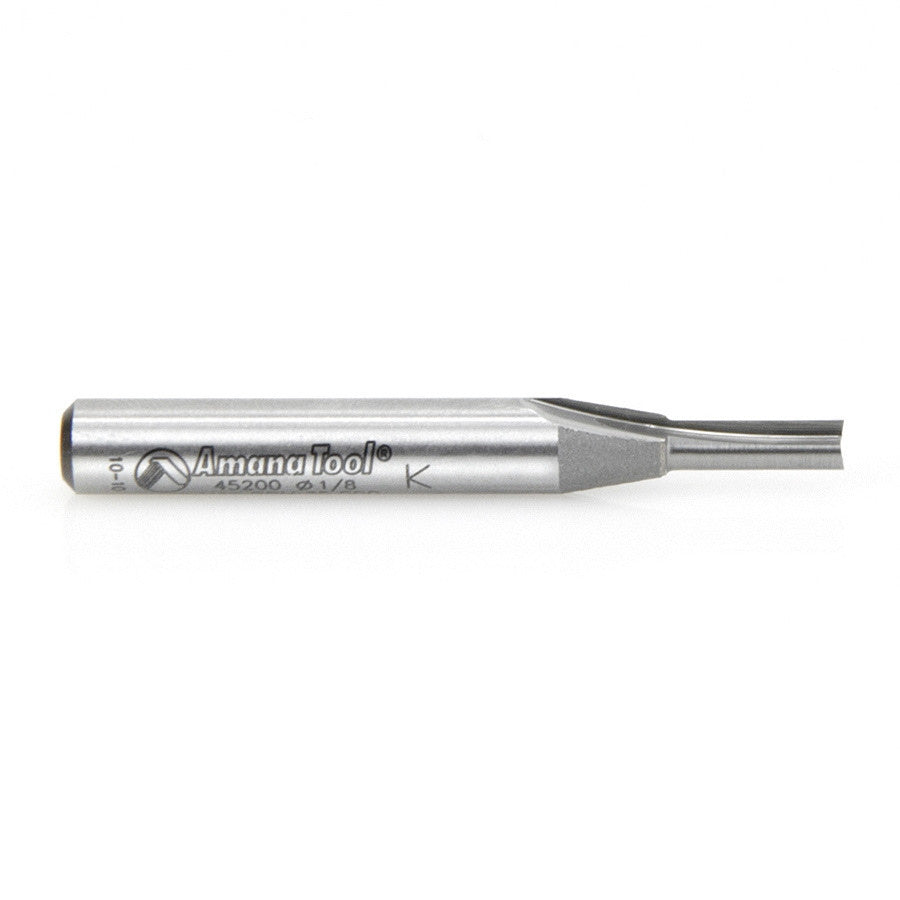 Amana Tool - 45200 - 2 FLUTE 1/8  DIA. 1/4 SHANK