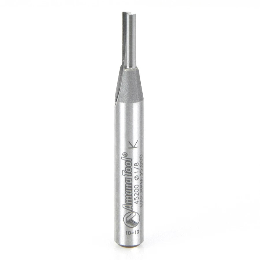 Amana Tool - 45200 - 2 FLUTE 1/8  DIA. 1/4 SHANK