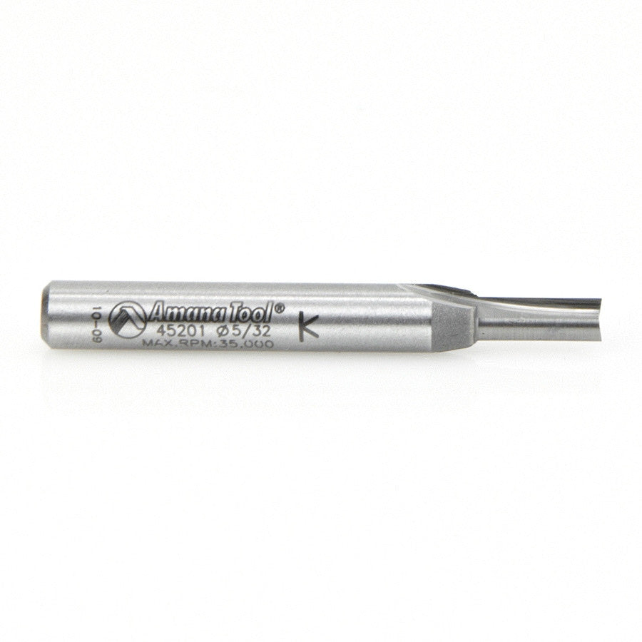 Amana Tool - 45201 - 2 FLUTE 5/32 DIA. 1/4 SHANK