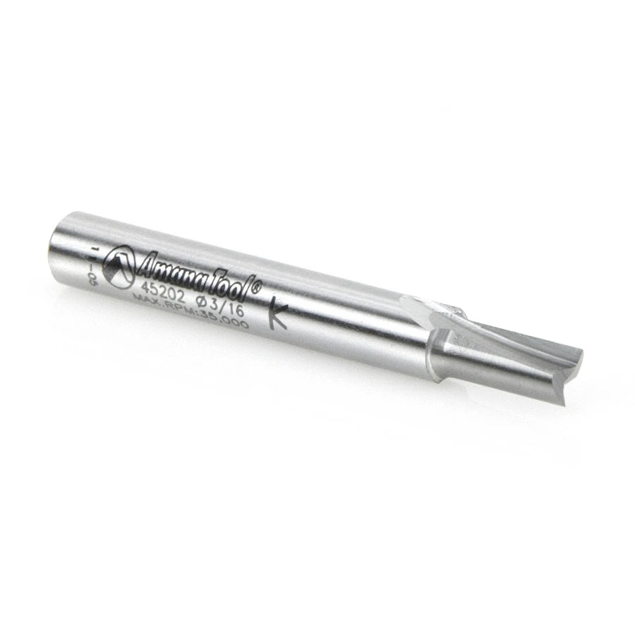 Amana Tool - 45202 - 2 FLUTE 3/16 DIA. 1/4 SHANK