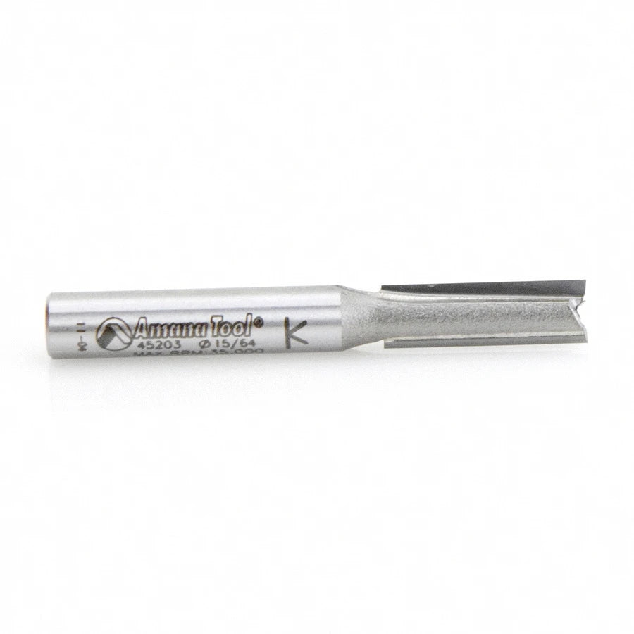 Amana Tool - 45203 - 2 FLUTE 15/64 DIA.1/4 SHANK