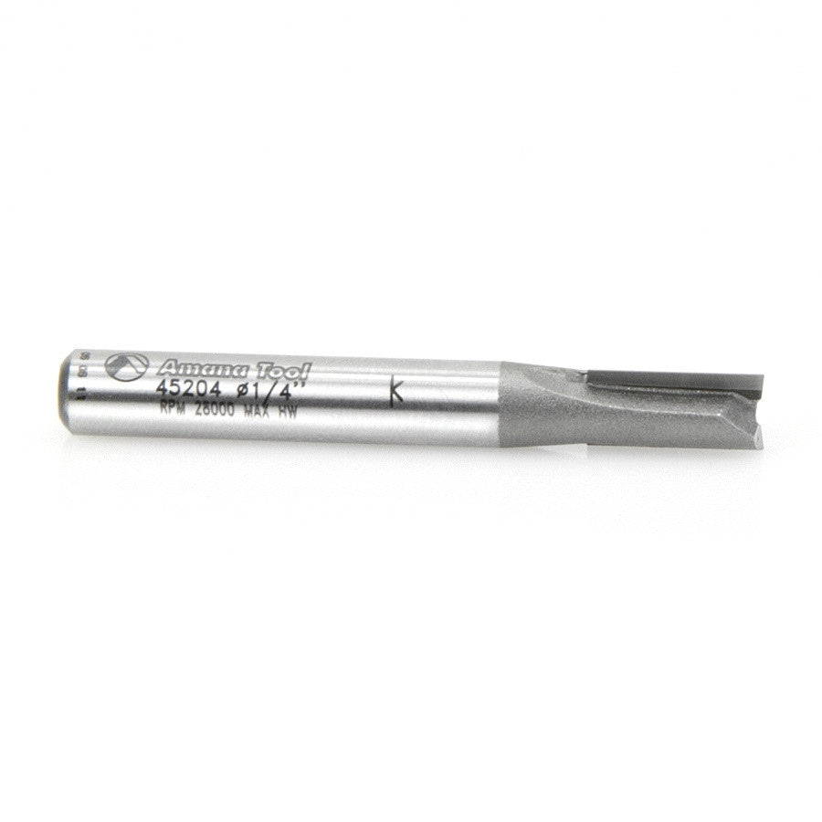 Amana Tool - 45204 - 2 FLUTE 1/4  DIA. 1/4 SHANK