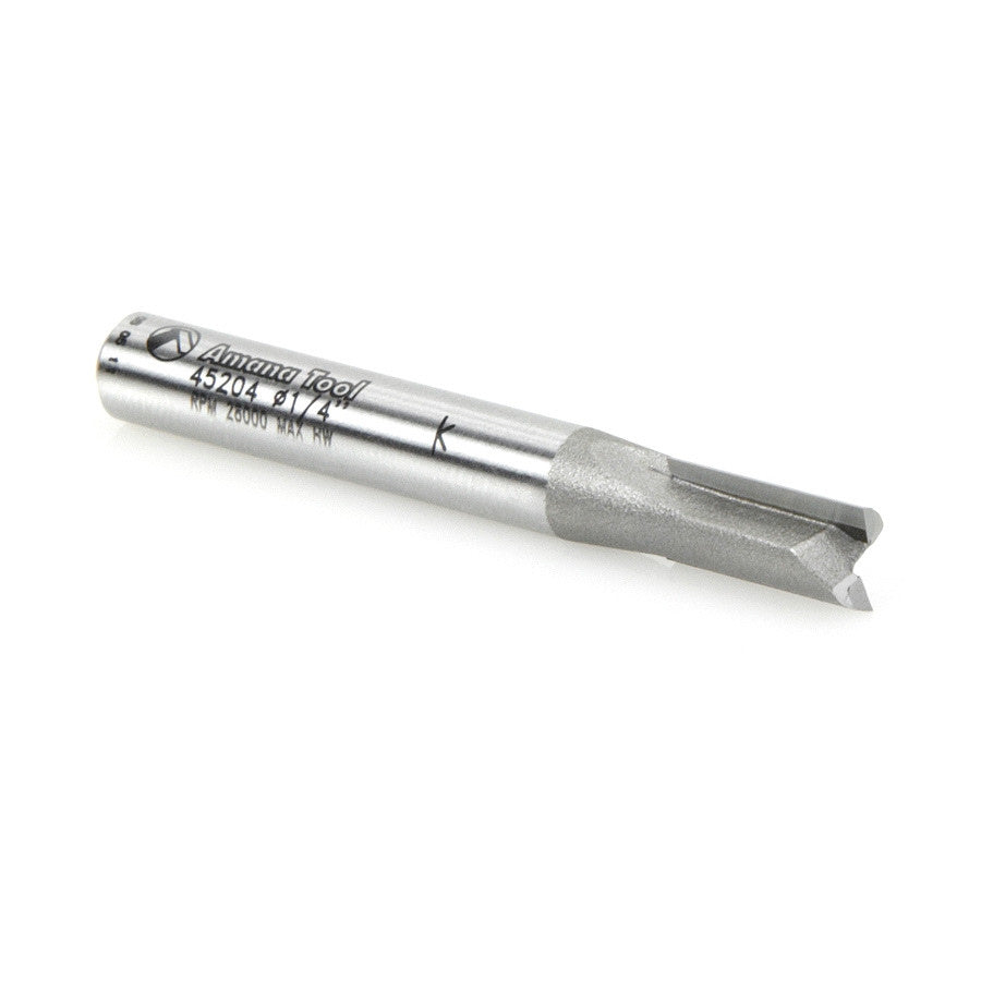 Amana Tool - 45204 - 2 FLUTE 1/4  DIA. 1/4 SHANK