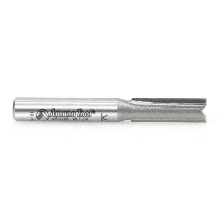 Amana Tool - 45208 - 2 FLUTE 1/4  DIA. 1/4 SHANK