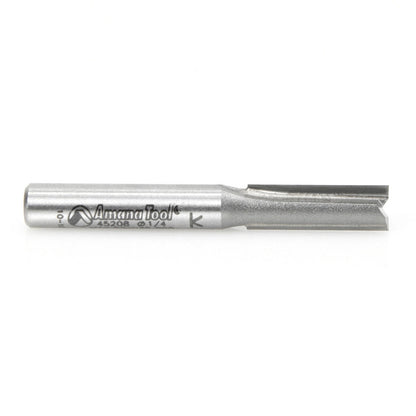 Amana Tool - 45208 - 2 FLUTE 1/4  DIA. 1/4 SHANK