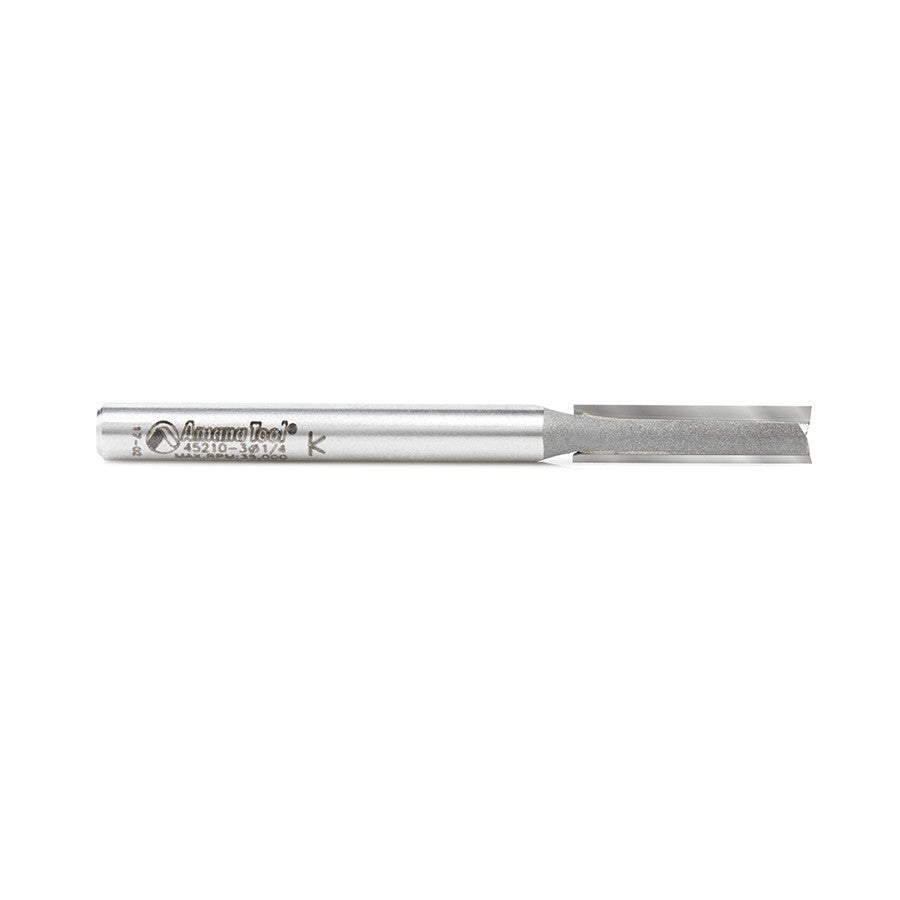Amana Tool - 45210-3 - 2FL 1/4"DIAx1CLx1/4SHK 3"OL