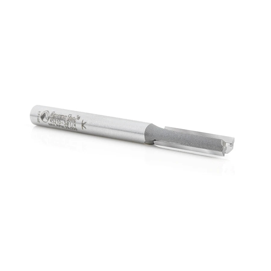 Amana Tool - 45210-3 - 2FL 1/4"DIAx1CLx1/4SHK 3"OL
