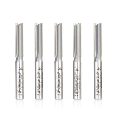 Amana Tool - 45210-5 - 5 PC 2FL 1/4 DIA x 1/4 SHANK
