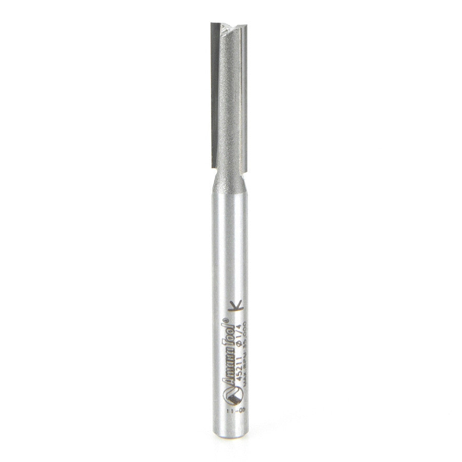Amana Tool - 45211 - 2 FLUTE 1/4 DIA  1/4 SHANK