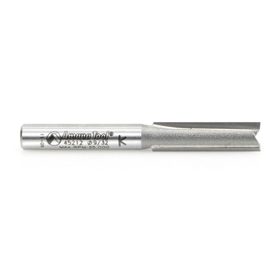 Amana Tool - 45212 - 2 FLUTE 9/32 DIA.1/4 SHANK