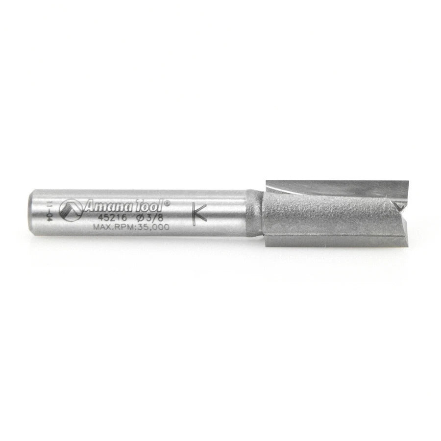 Amana Tool - 45216 - 2 FLUTE 3/8  DIA. 1/4 SHANK