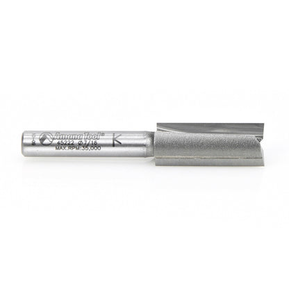 Amana Tool - 45222 - 2 FLUTE 7/16 DIA. 1/4 SHANK