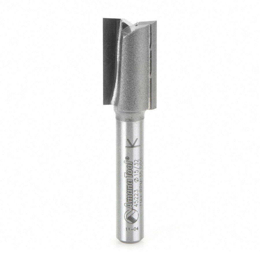 Amana Tool - 45223 - 2 FLUTE 15/32 DIA 1/4 SHANK