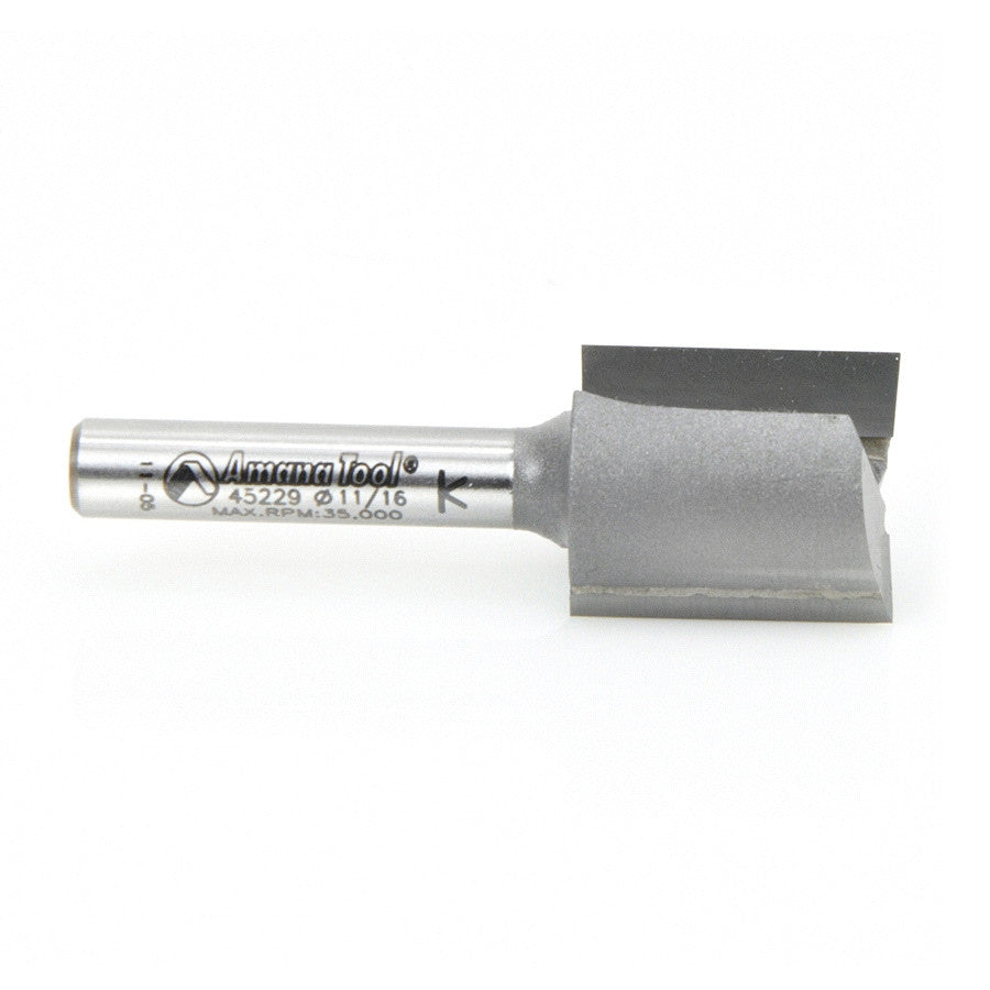 Amana Tool - 45229 - 2 FLUTE 11/16 DIA. 1/4 SHANK