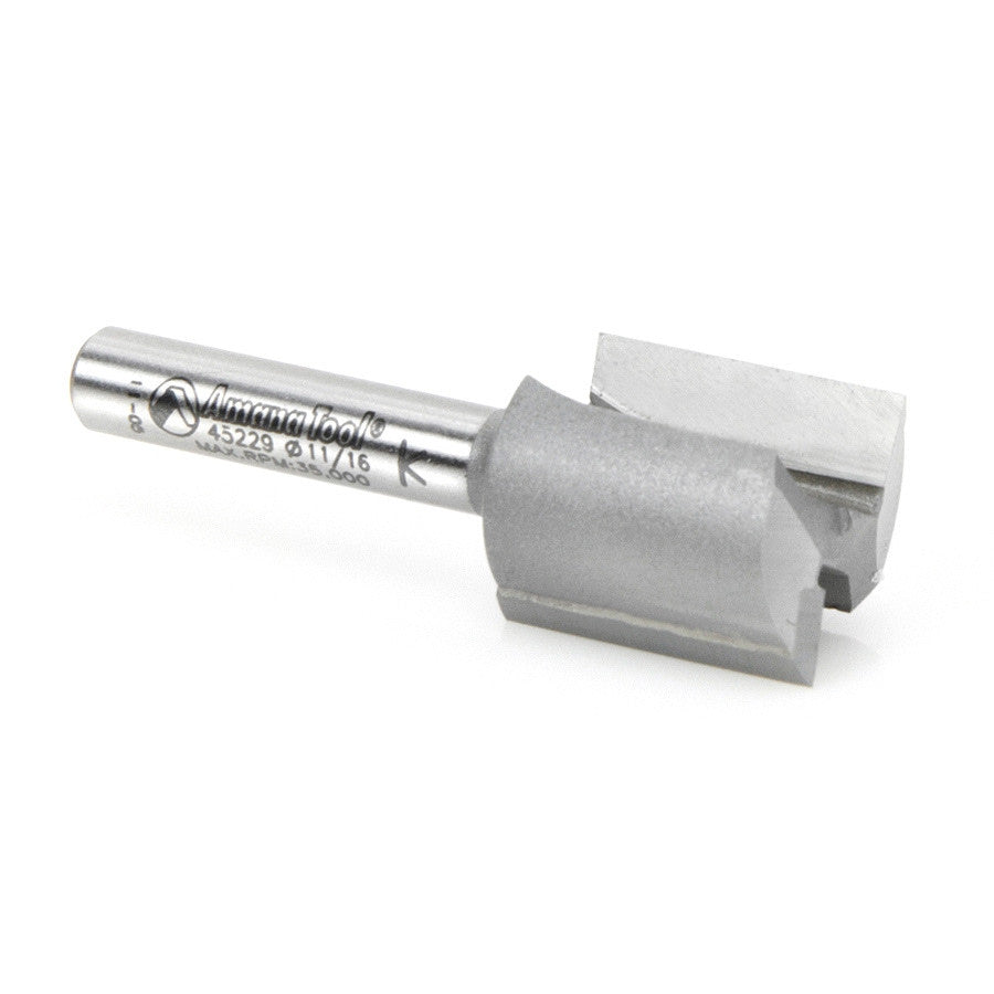 Amana Tool - 45229 - 2 FLUTE 11/16 DIA. 1/4 SHANK