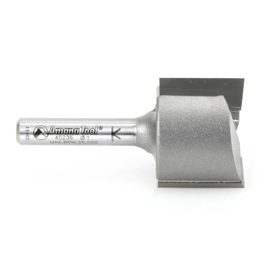 Amana Tool - 45236 - 2 FLUTE 1" DIAMETER 1/4 SHANK