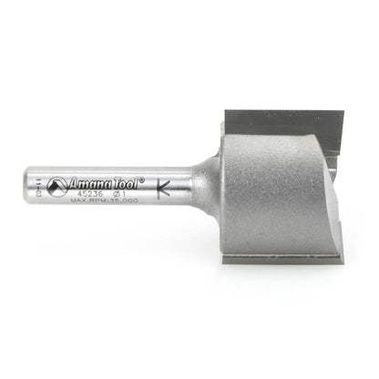 Amana Tool - 45236 - 2 FLUTE 1" DIAMETER 1/4 SHANK