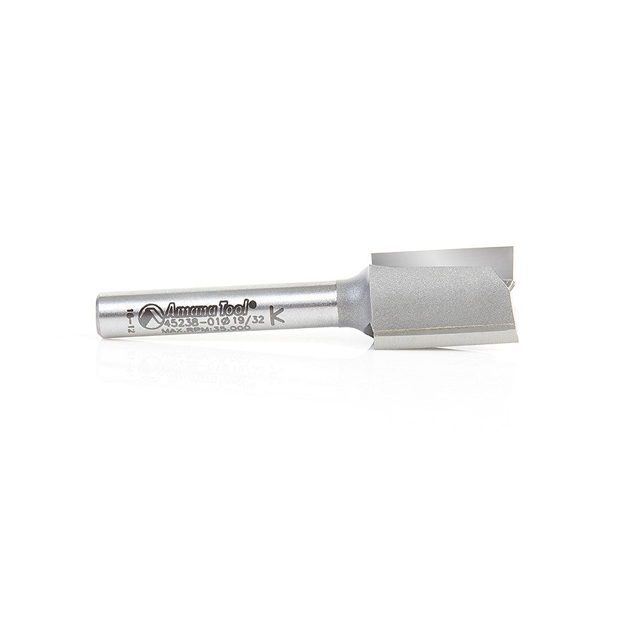 Amana Tool - 45238-01 - 2FL 19/32"DIAx3/4"CLx1/4"SHANK