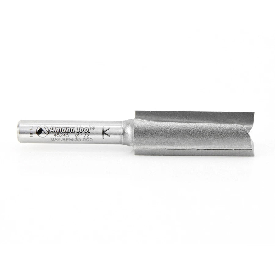 Amana Tool - 45245 - 2 FLUTE 1/2 DIA. 1/4 SHANK