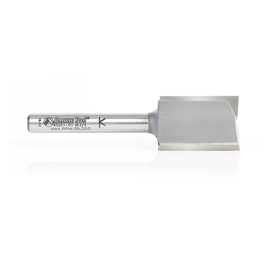 Amana Tool - 45251-01 - 2FL 3/4"DIA x 1"CL x 1/4"SHANK
