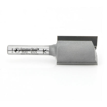 Amana Tool - 45251 - 2 FLUTE 3/4 DIA. 1/4 SHANK