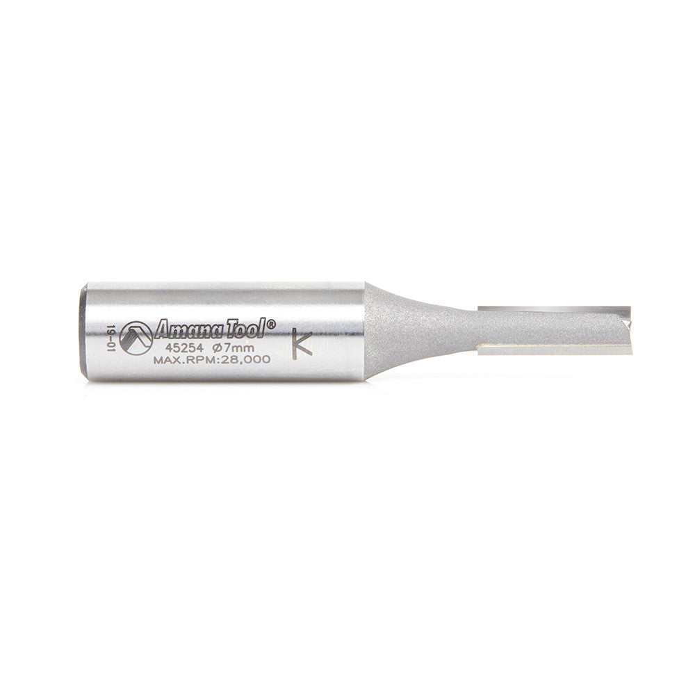 Amana Tool - 45254 - 2 FLUTE  7mm DIA  1/2 SHANK