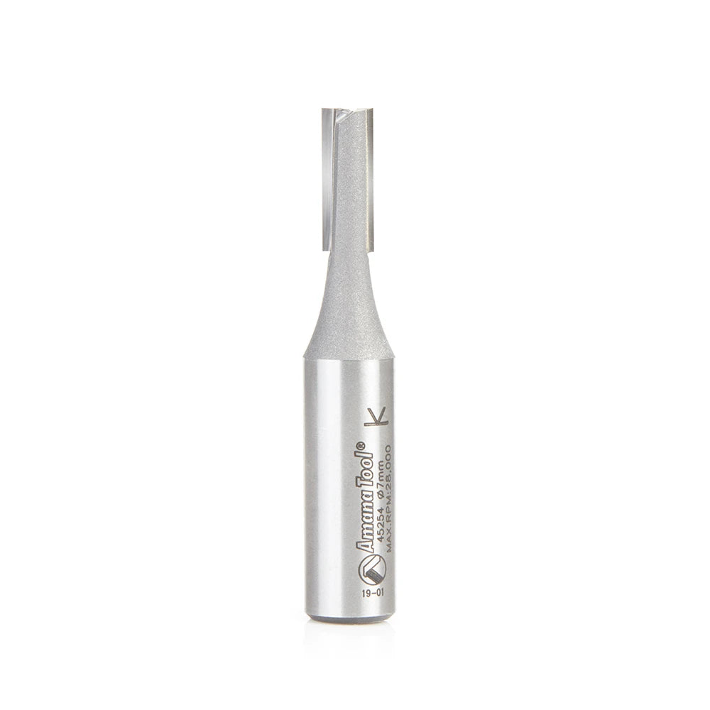Amana Tool - 45254 - 2 FLUTE  7mm DIA  1/2 SHANK