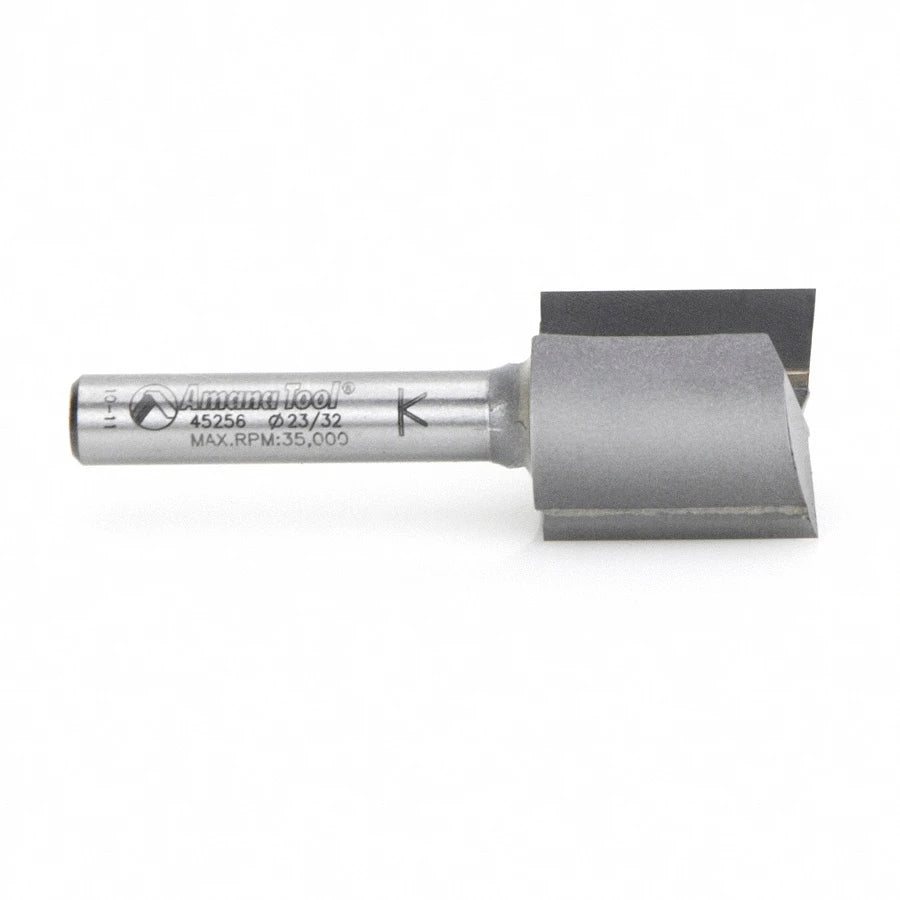 Amana Tool - 45256 - 2 FLUTE 18MM DIAM. 1/4 SHANK