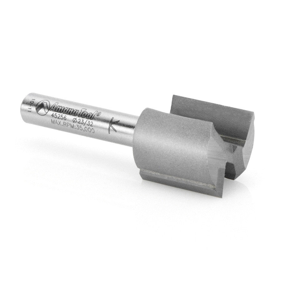 Amana Tool - 45256 - 2 FLUTE 18MM DIAM. 1/4 SHANK