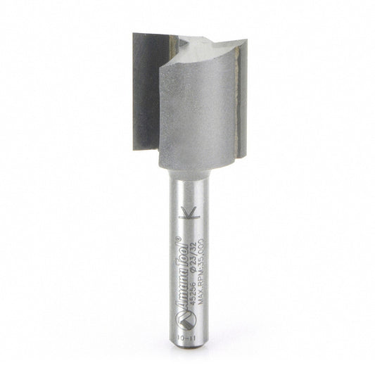 Amana Tool - 45256 - 2 FLUTE 18MM DIAM. 1/4 SHANK