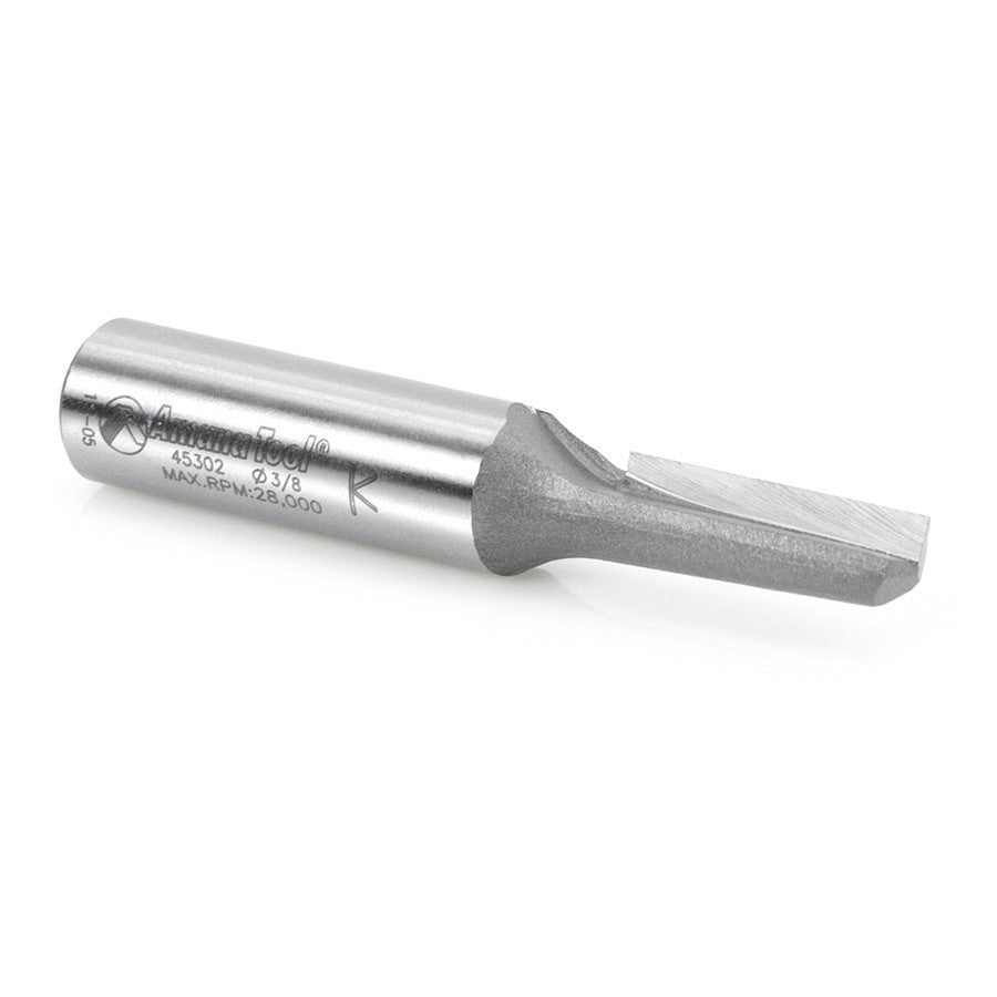 Amana Tool - 45302 - SINGLE FLUTE 3/8 DIA. 1/2 SHK