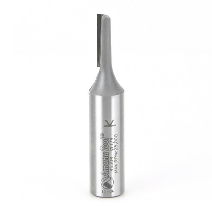 Amana Tool - 45304 - SINGLE FLUTE 1/4 DIA. 1/2 SHK