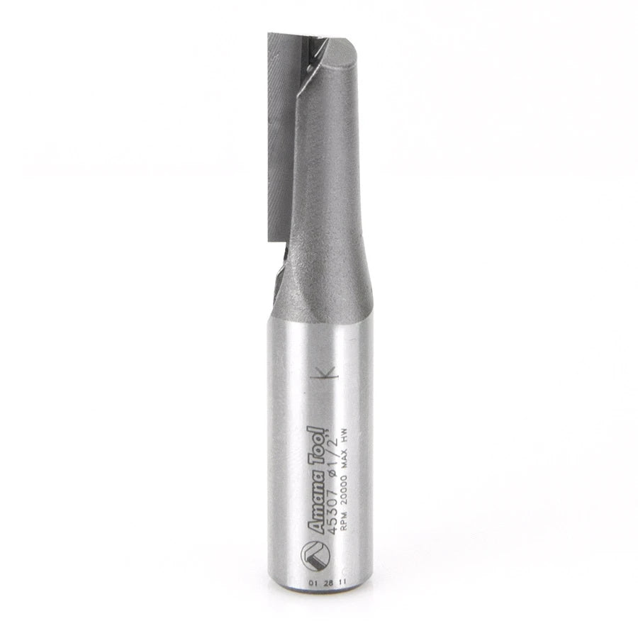 Amana Tool - 45307 - SINGLE FLUTE 1/2 DIA. 1/2 SHK