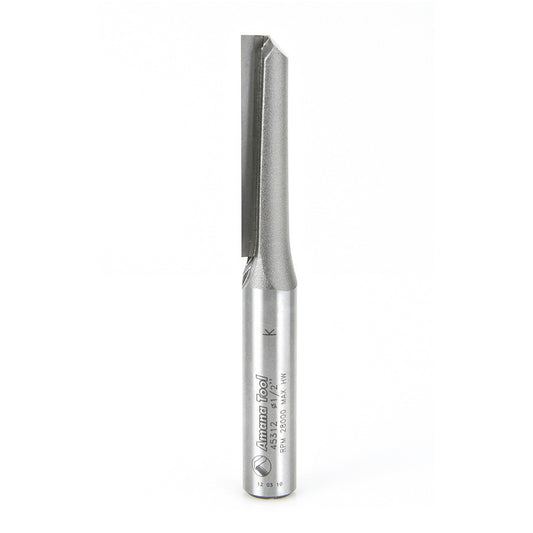 Amana Tool - 45312 - SINGLE FLUTE 1/2  DIA. 1/2 SHK