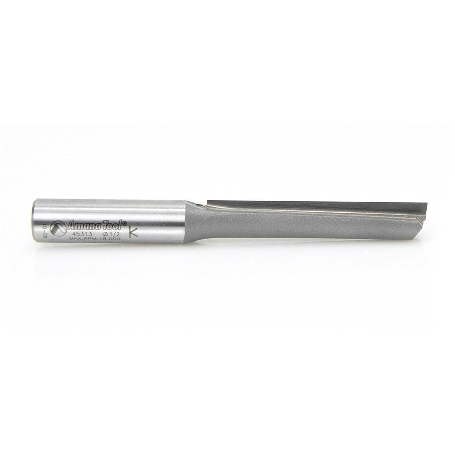 Amana Tool - 45313 - SINGLE FLUTE 1/2  DIA. 1/2 SHK