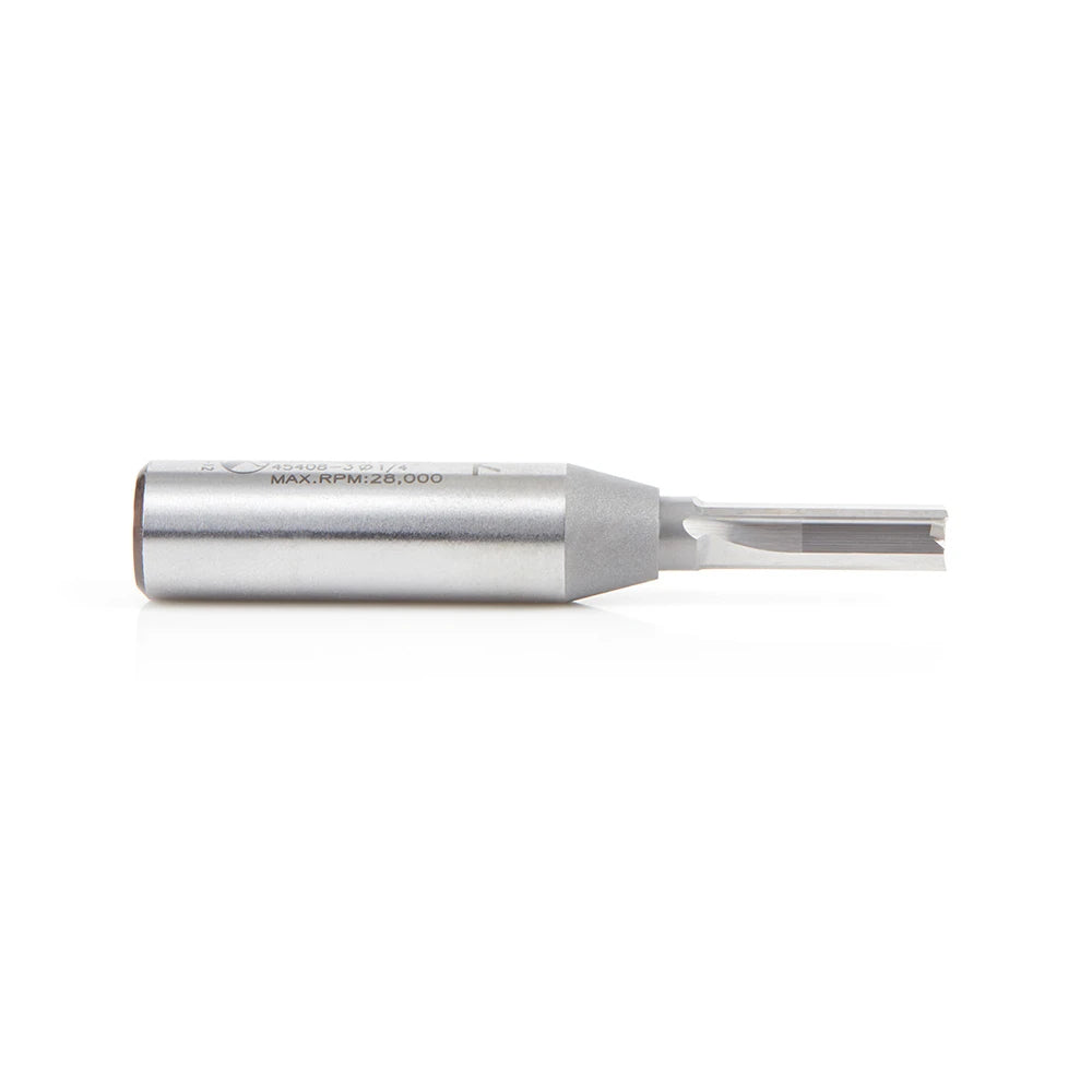 Amana Tool - 45408-3 - 3 FLUTE 1/4 DIAMETER 1/2 SHANK