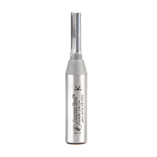 Amana Tool - 45408-3 - 3 FLUTE 1/4 DIAMETER 1/2 SHANK