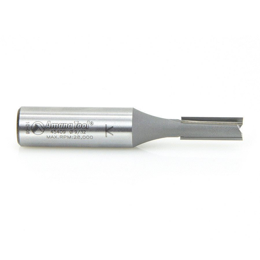 Amana Tool - 45409 - 2 FLUTE  9/32  DIA  1/2 SHANK